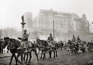 Rote Armee in Krakau