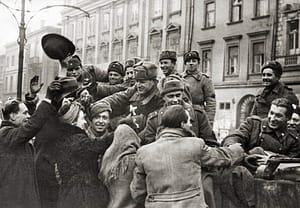 Rote Armee in Krakau