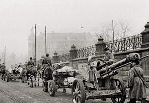 Rote Armee in Krakau