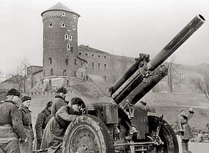 Rote Armee in Krakau