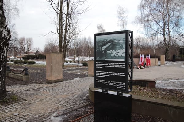 Auschwitz-Birkenau, Massengrab von Häftlingen