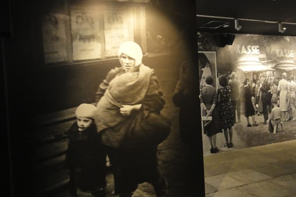 Museumsdarstellung des jüdischen Lebens im Krakauer Ghetto (Stadtteil Podgórze)