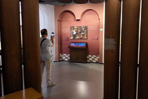 Ausstellung im POLIN Museum der Geschichte der polnischen Juden in Warschau
