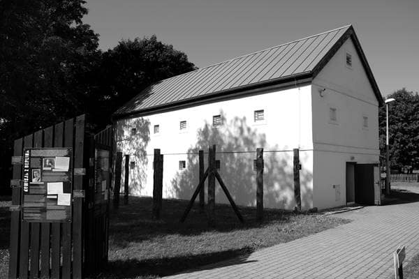 Ehemaliger Getreidespeicher in Chełmno, Unterkunft der Häftlinge