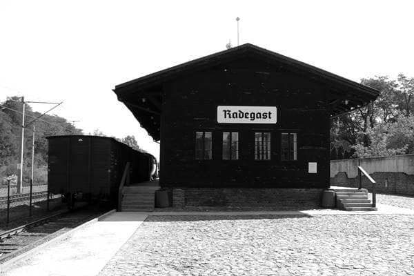 Museum der Station Radegast in Łódź – Gedenkstätte für die Opfer des Litzmannstadt-Ghettos, Holocaust-Erinnerungsort in Polen.