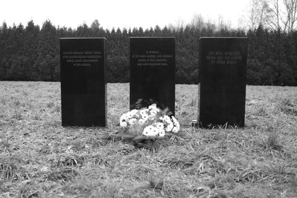 Rotes Haus oder Bunker Nr. 1 am Waldrand von Birkenau, ehemalige Gaskammer, in Betrieb ab März 1942.