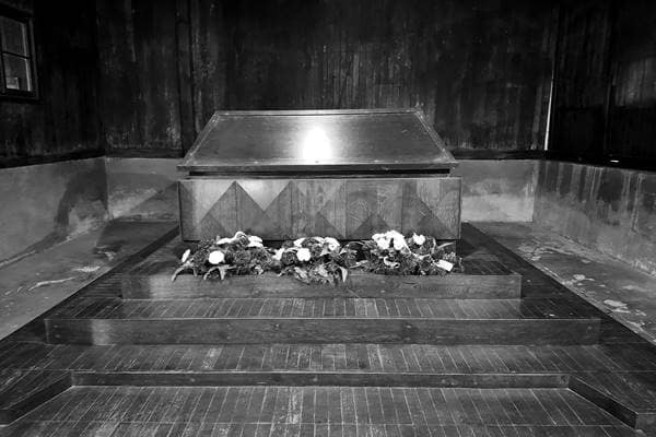 Innenbereich des Krematoriums Majdanek