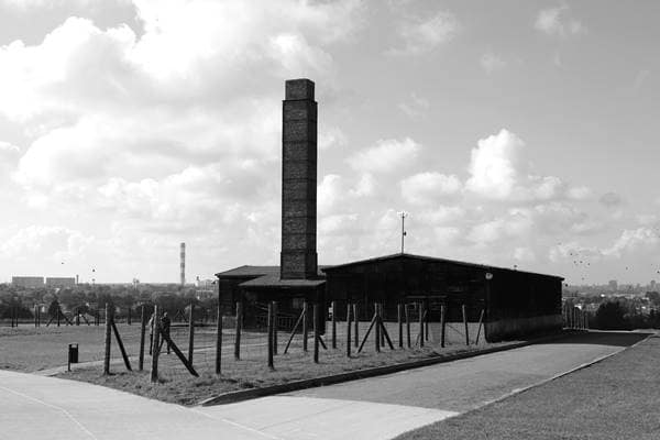Krematorium in der Gedenkstätte Majdanek