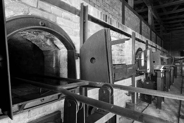 Krematoriumsöfen in der Gedenkstätte Majdanek