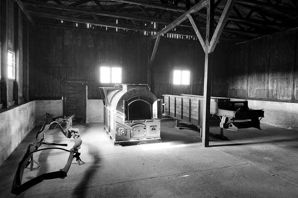 Krematoriumsöfen in der Gedenkstätte Majdanek