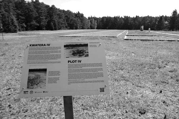 Rzuchowski-Wald – Ort der Massengräber der Opfer des Vernichtungslagers Chełmno